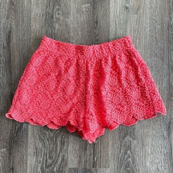 Free People Lace Scalloped Shorts - Size: Small - Picture 3 of 9